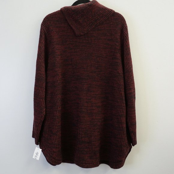 Style & Co Envelope Neck Pullover Sweater 3X - Picture 3 of 7